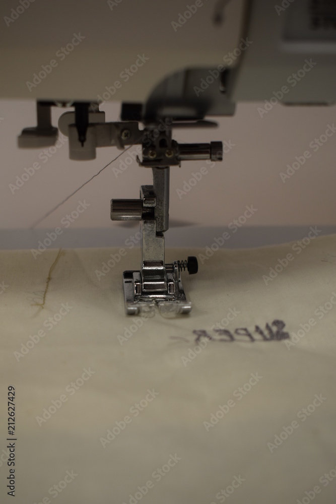 Obraz premium stopka, maszyna do szycia, foot, sewing machine