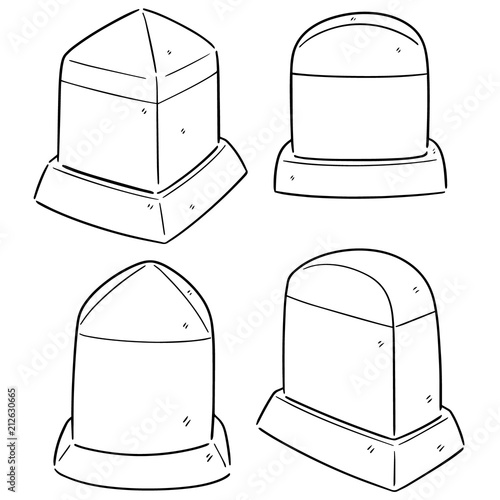 vector set of milestone