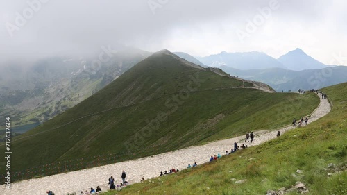 4K time lapse Zakopane moutains