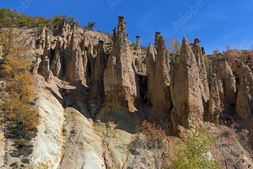 Wallpaper Mural Autumn Landscape of Rock Formation Devil's town in Radan Mountain, Serbia Torontodigital.ca