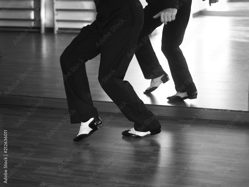 Obraz premium Ballroom dance salsa dancer