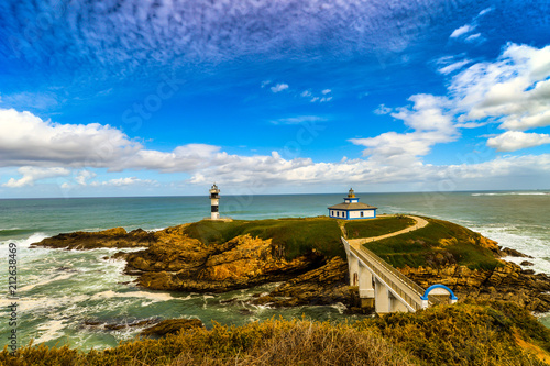 The small lighthouse in Ribadeo - Spain