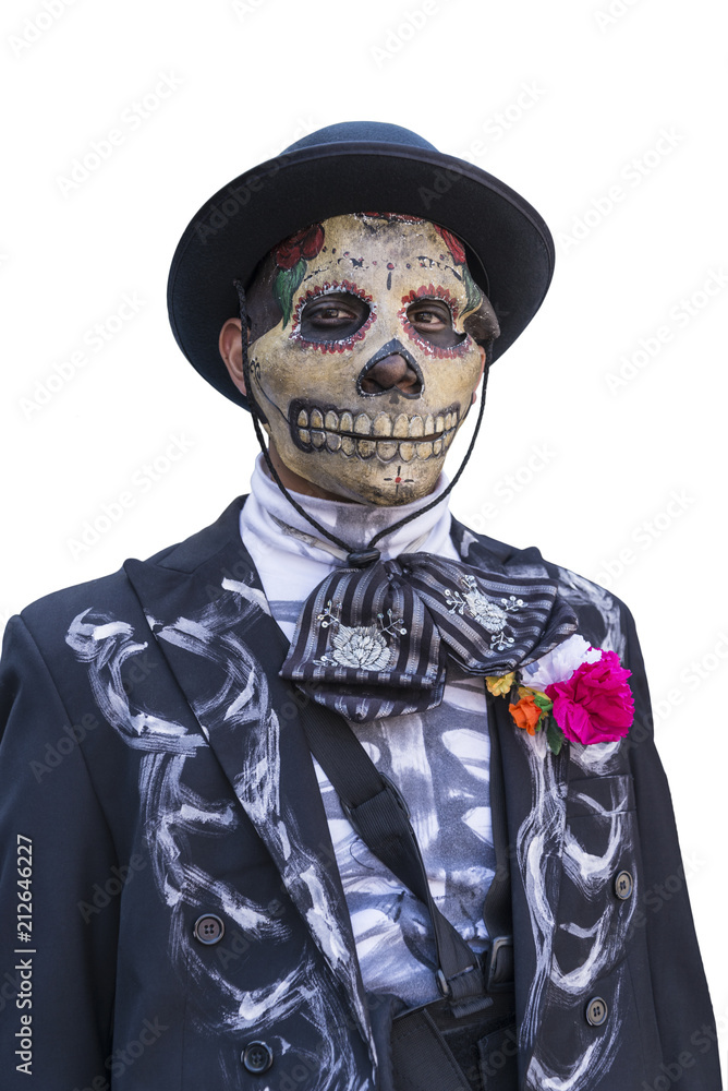 Skull mask Mask used in the Mexican Day of the Dead Skull mask Mask used in the Mexican Day of the Dead