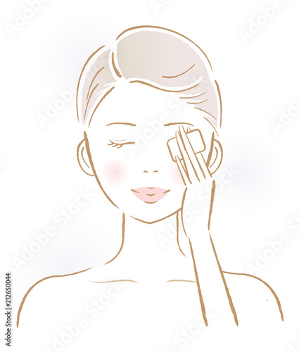 スキンケア　女性