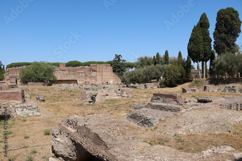 Palatine Hill in Rome, Italy