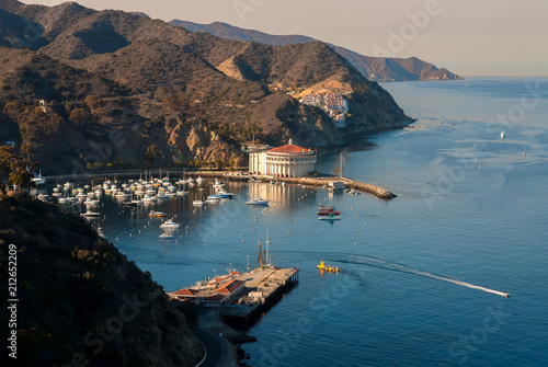 Avalon Harbor, Catalina Island, California photo