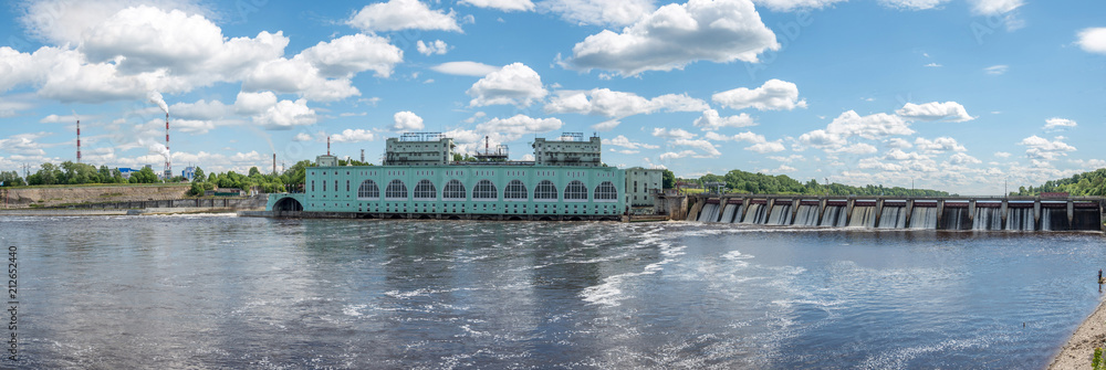 Volkhov old hydropower plant