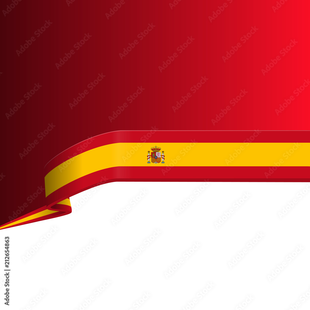 Fototapeta premium Spain flag concept