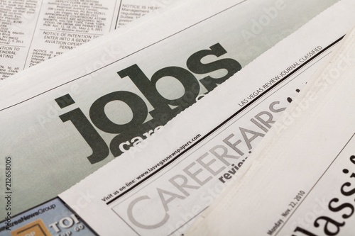 Job search.