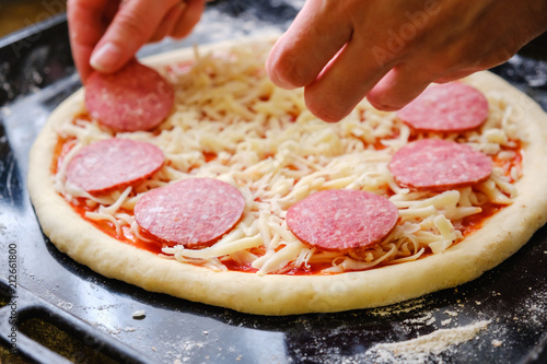 Fresh original Italian raw ...