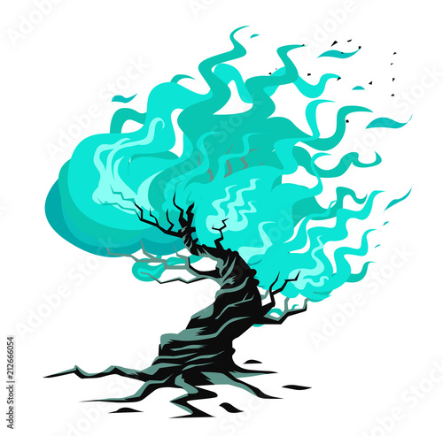 burning flaming bush