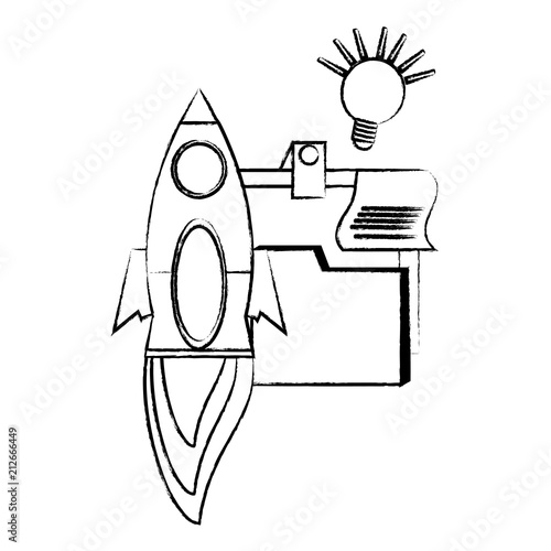 rocket and folder design