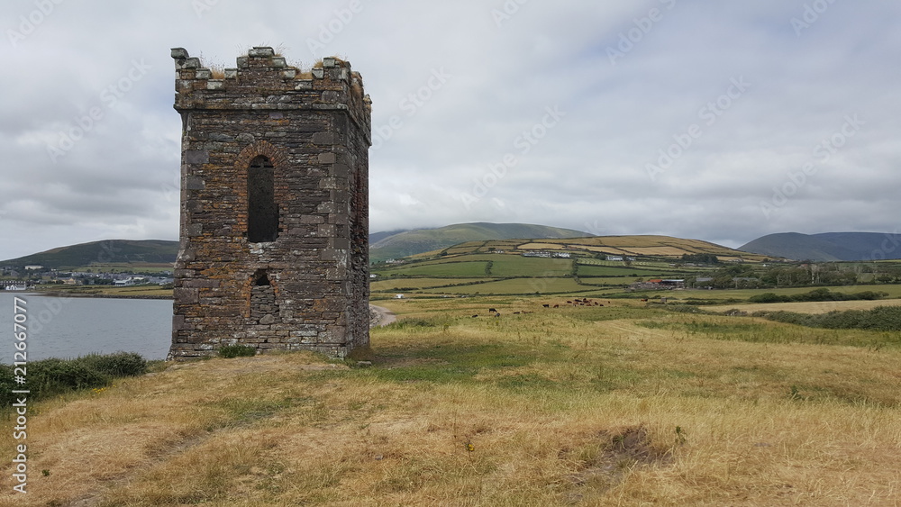 Ruine Hussy's Folly in Irland Dingle