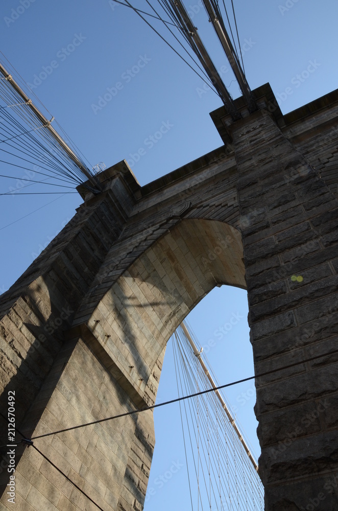 Naklejka premium Ponte do Brooklyn