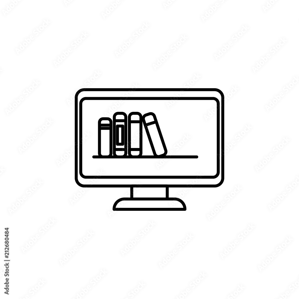 Digital Library Icon