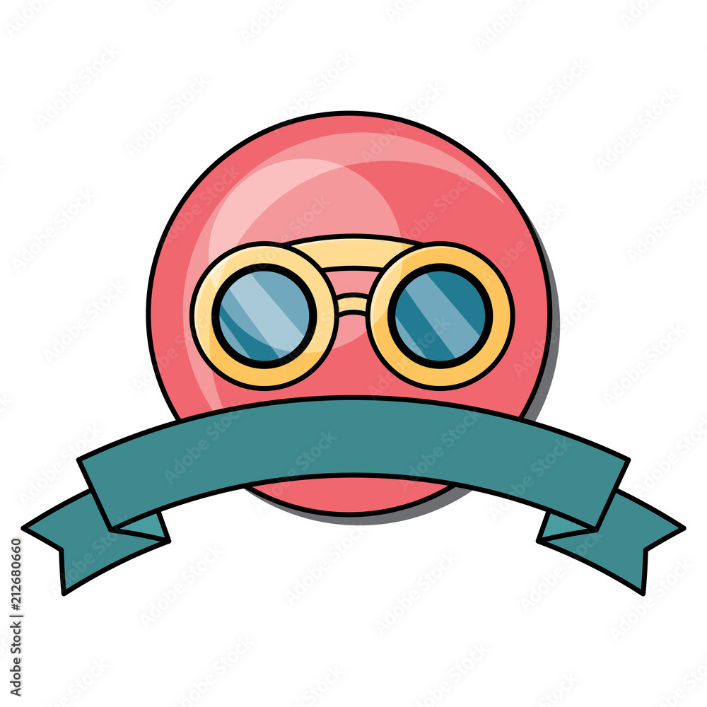 Obraz premium binoculars icon image