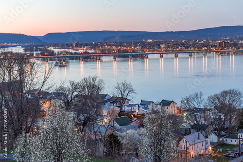 Harvey Taylor Bridge as seen from Negley Park