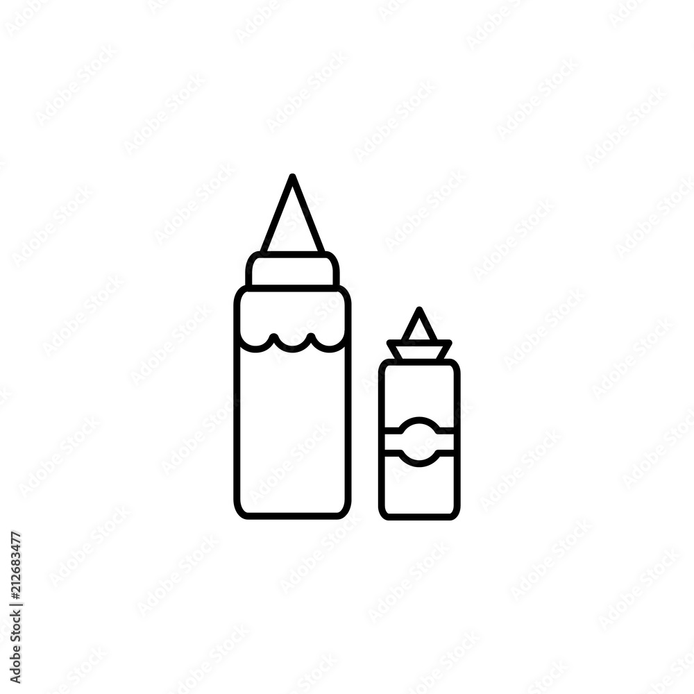 ketchup and mayonnaise icon. Element of food and drinks icon for mobile concept and web apps. Thin line ketchup and mayonnaise icon can be used for web and mobile. Premium icon ketchup and mayonnaise icon. Element of food and drinks icon for mobile concept and web apps. Thin line ketchup and mayonnaise icon can be used for web and mobile. Premium icon