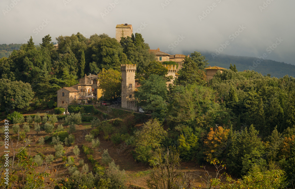 Medieval village of Panzano, Chianti, Tuscany Medieval village of Panzano, Chianti, Tuscany