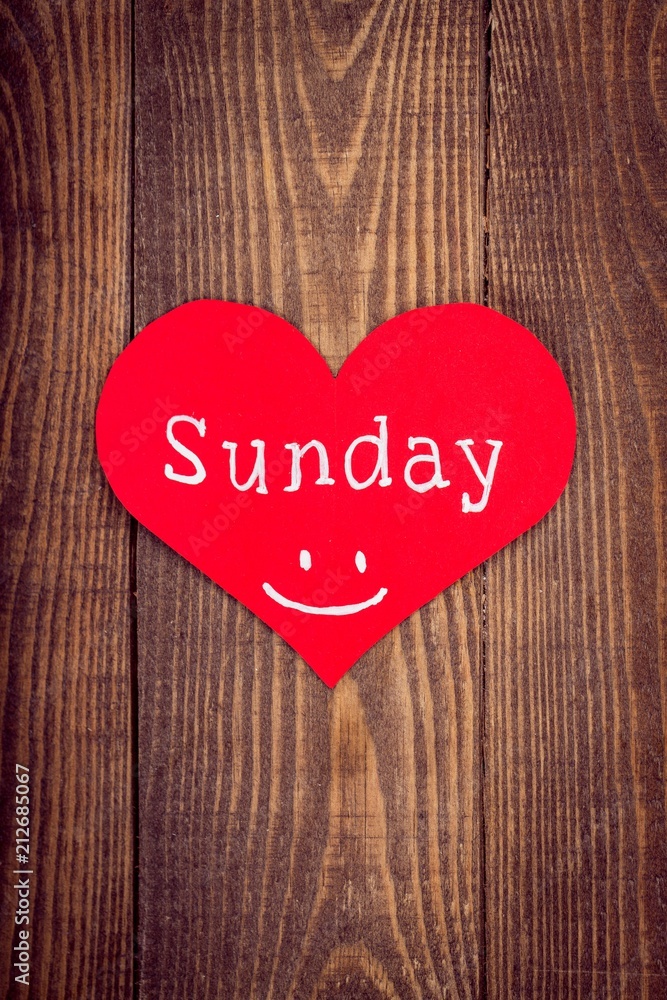 Sunday. Sunday.
