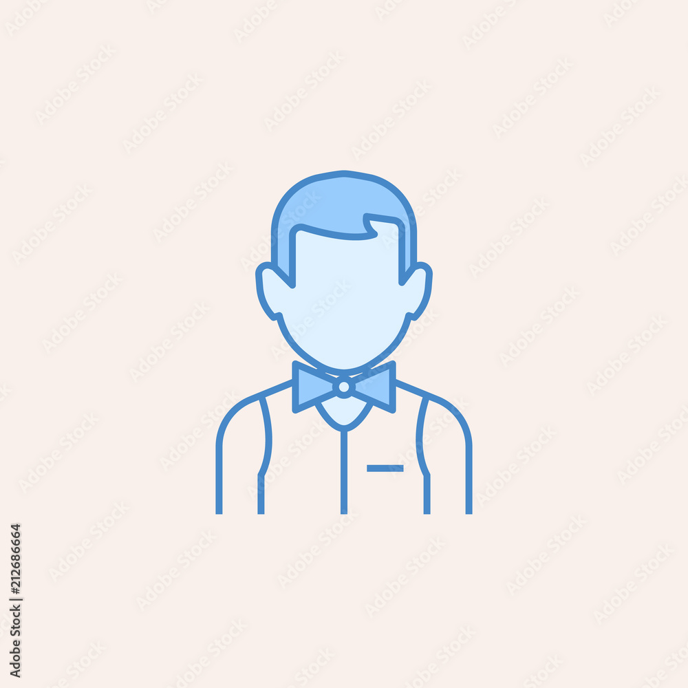croupier icon. Element of casino icon for mobile concept and web apps. Field outline croupier icon can be used for web and mobile croupier icon. Element of casino icon for mobile concept and web apps. Field outline croupier icon can be used for web and mobile
