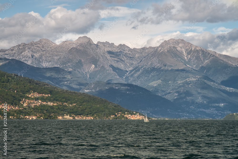 Lake Como and the Alps