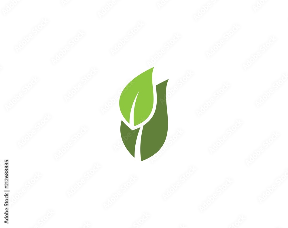 Tree leaf vector logo design, eco-friendly concept. Tree leaf vector logo design, eco-friendly concept.