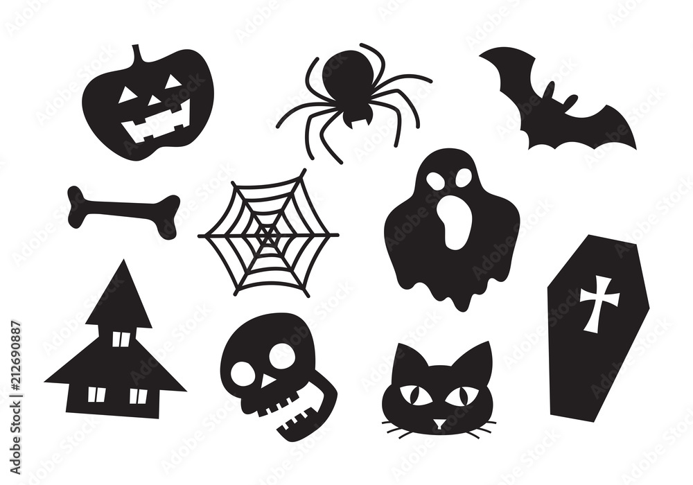 graphic halloween, vector graphic halloween, vector