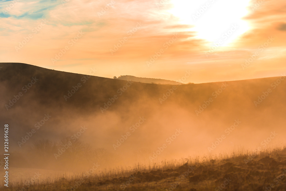 Obraz premium Misty fog