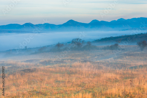 Misty fog