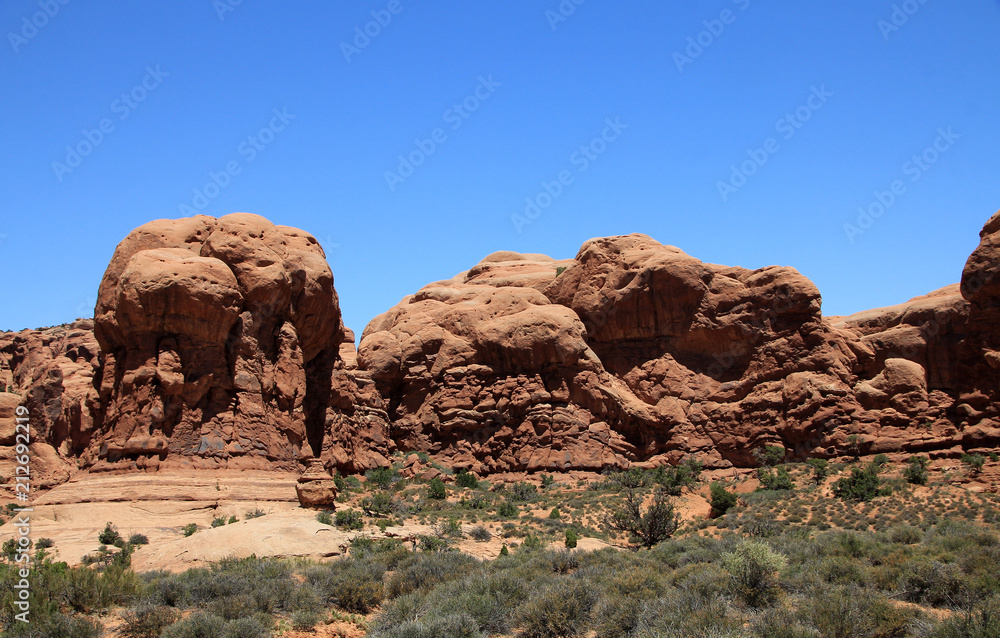 Arches national park in USA