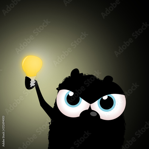 Monster mit Licht