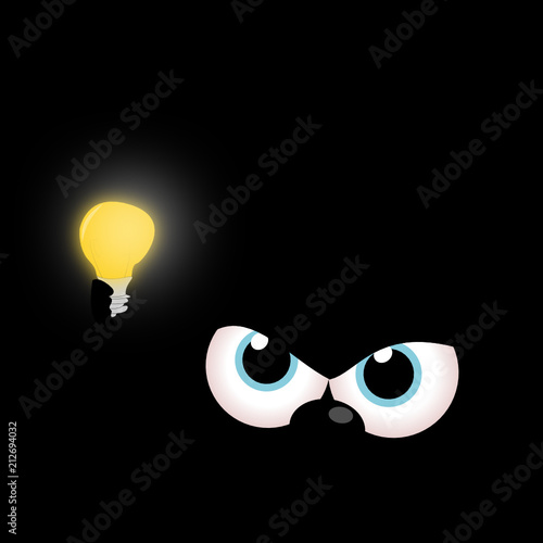 Monster mit Licht