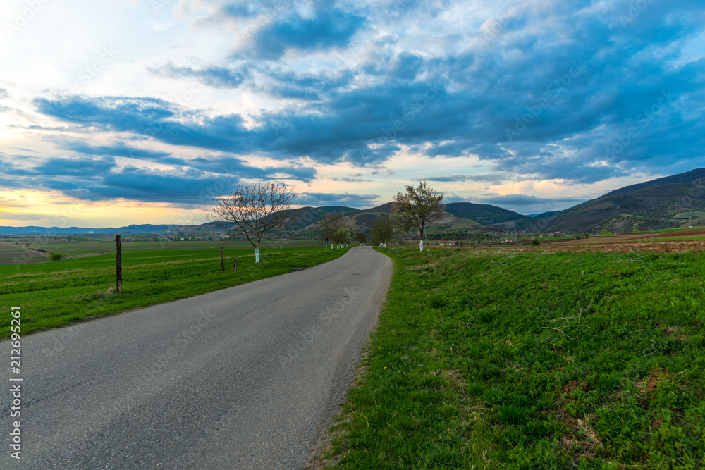 road in the mountains