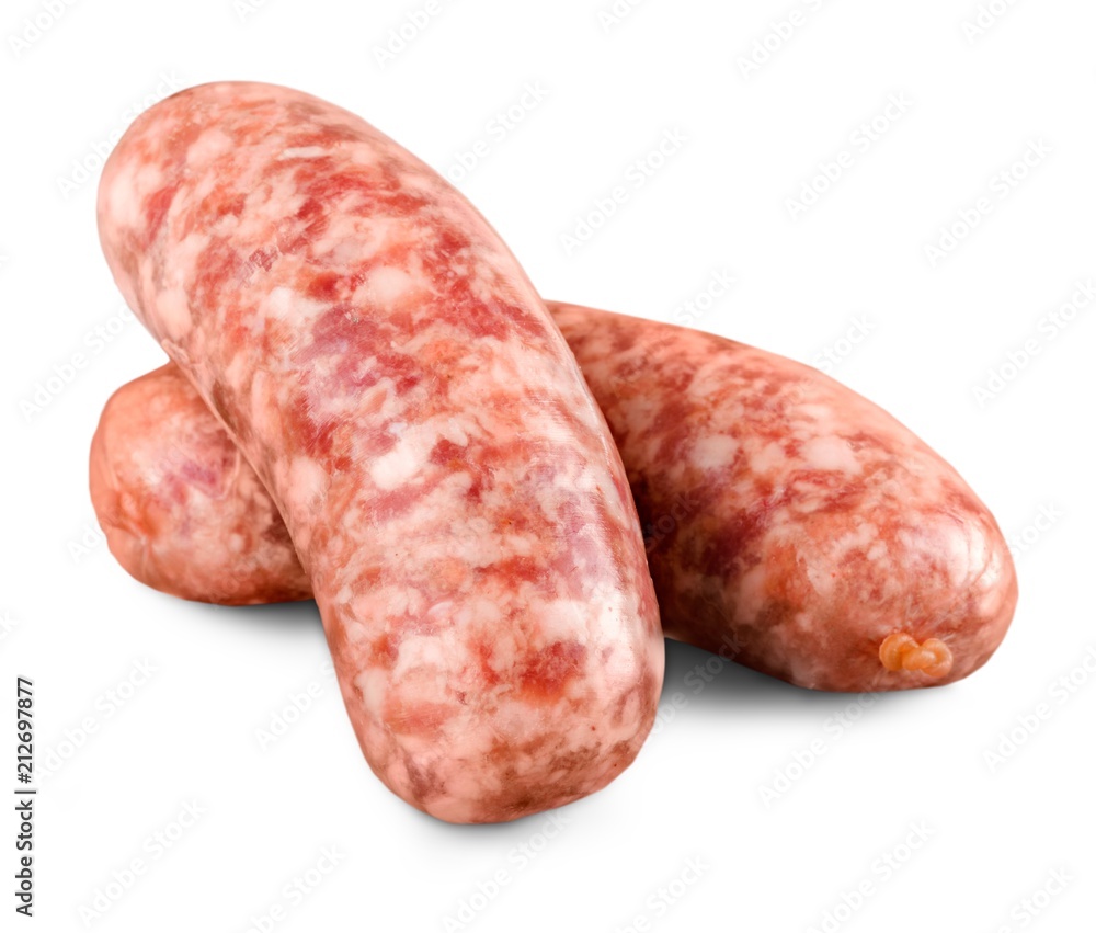 assortiment of sausages