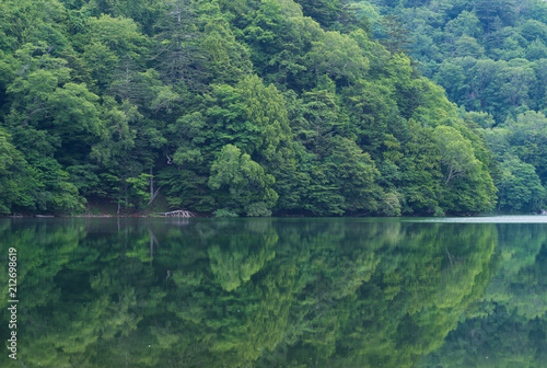 View of Lake Yunoko in summer season, Nikko, Tochigi,Japan