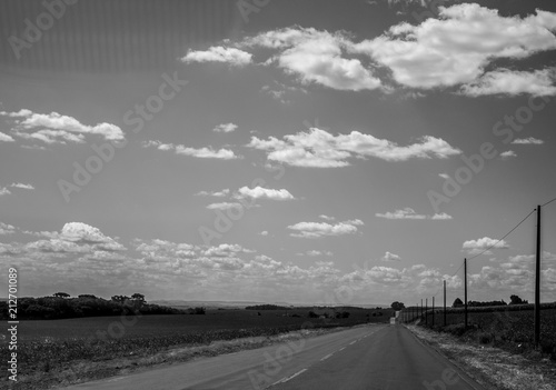 Road, Sky