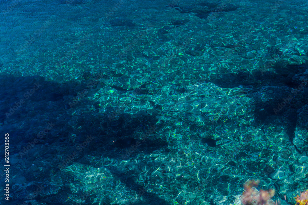 Ionnian sea costline in Greece Ionnian sea costline in Greece
