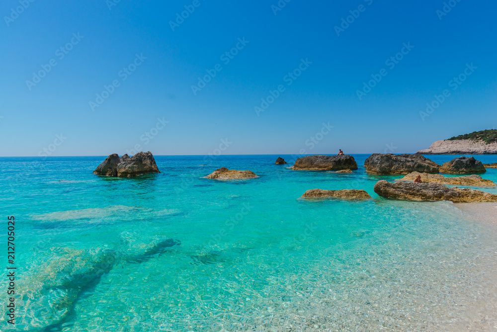 Sea landcape in Greece