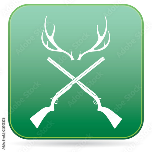 Hunting club logo icon