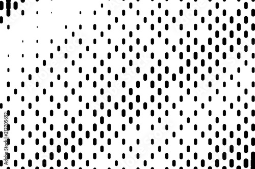 Background with lines. Halftone effect. Digital gradient. Minimalistic, dynamic stale. Black and white vector illustration  
