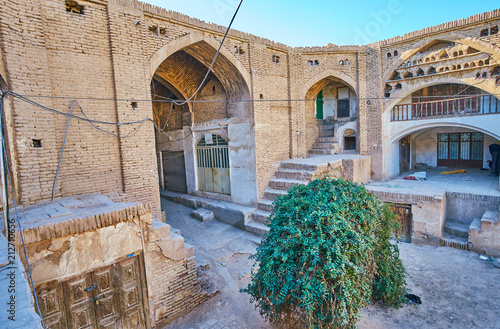 The old Hindu Caravanserai in Kerman, Iran photo