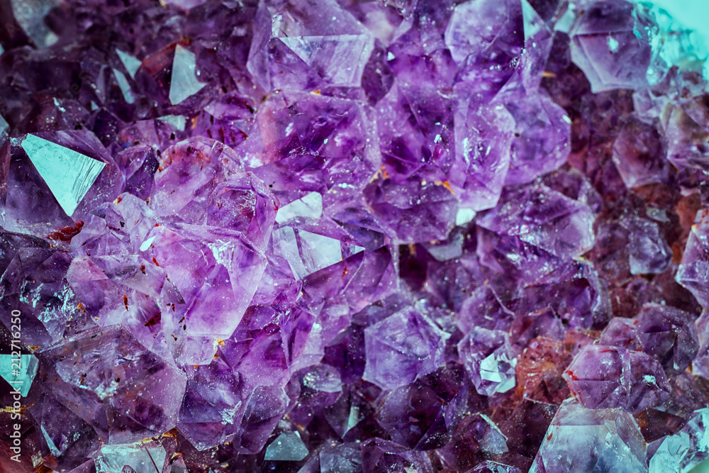 Bright Violet Texture from Natural Amethyst Bright Violet Texture from Natural Amethyst