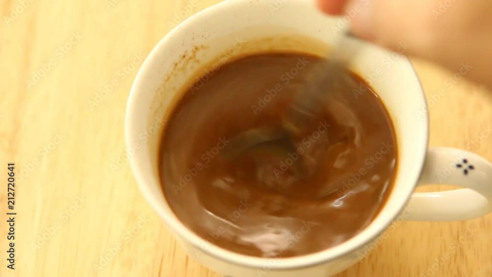 Drinking a cup of coffee Drinking a cup of coffee