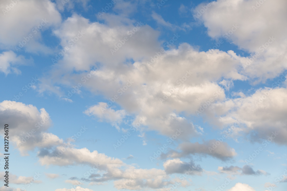 blue sky with cloud. Blue sky background with clouds