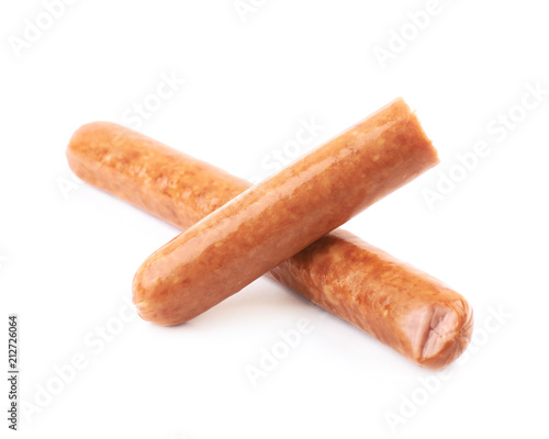 Hot dog sausage composition isolated