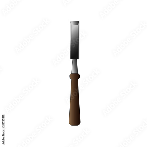 simple chisel in gray and brown