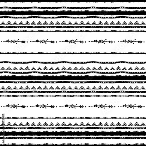 Ethnic seamless pattern in native style.