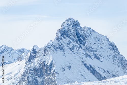 Dolomites Mountains in the winter © somra