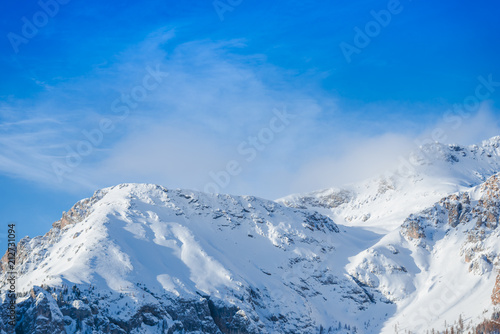 Amazing landscape with Dolomites Mountains © somra